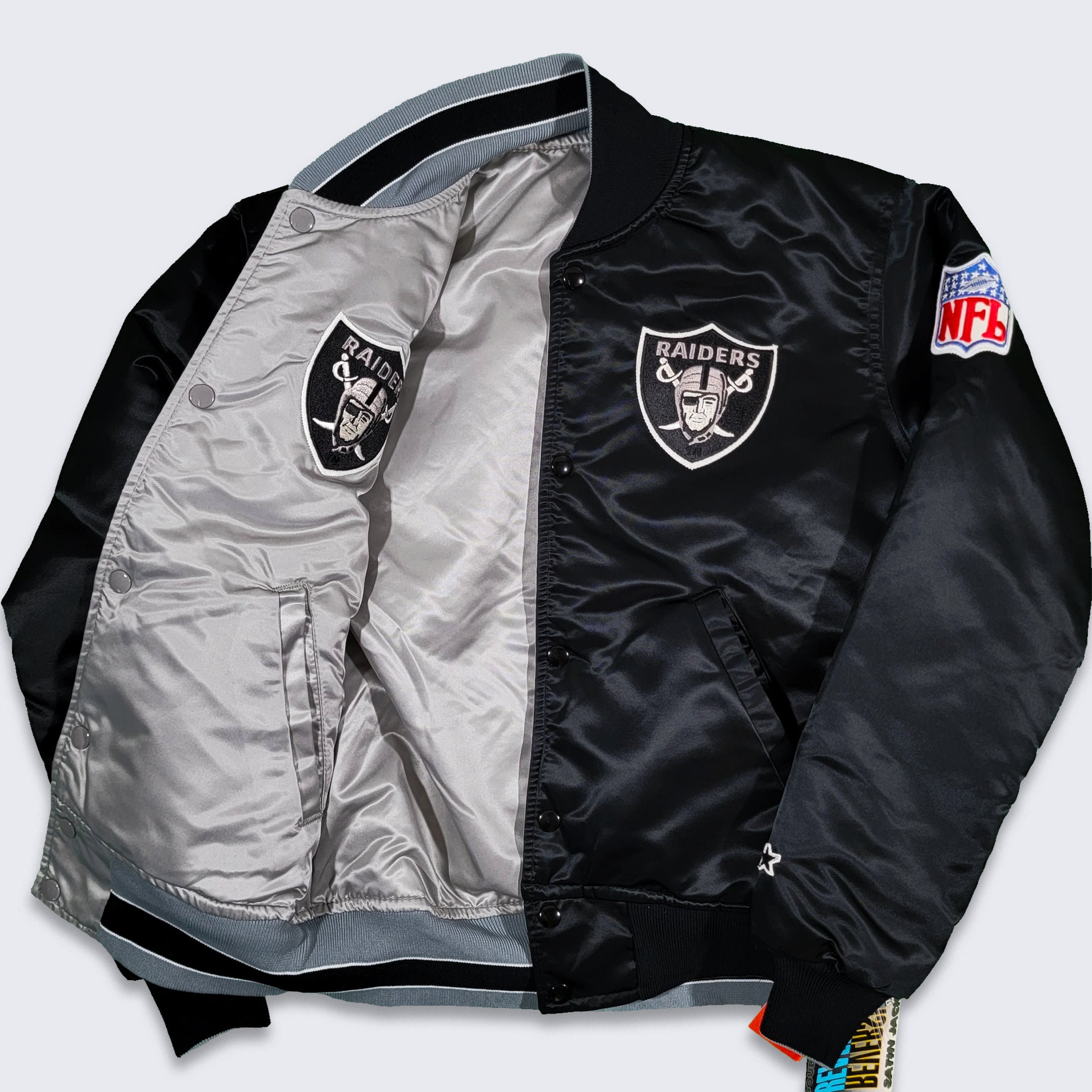 Oakland Raiders Jacket - Etsy