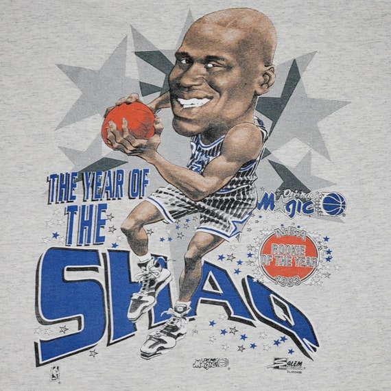Orlando Magic Vintage 90s Shaquille O'neal Rookie T-shirt