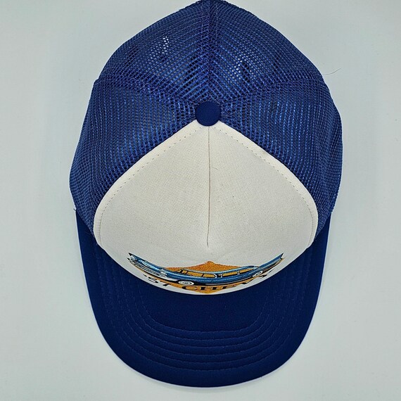 Chevrolet Bel Air Vintage 90s Trucker Snapback Hat - Chevy Classic