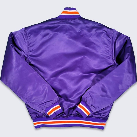 Phoenix Suns Vintage 80s Starter Satin Bomber Jacket - NBA