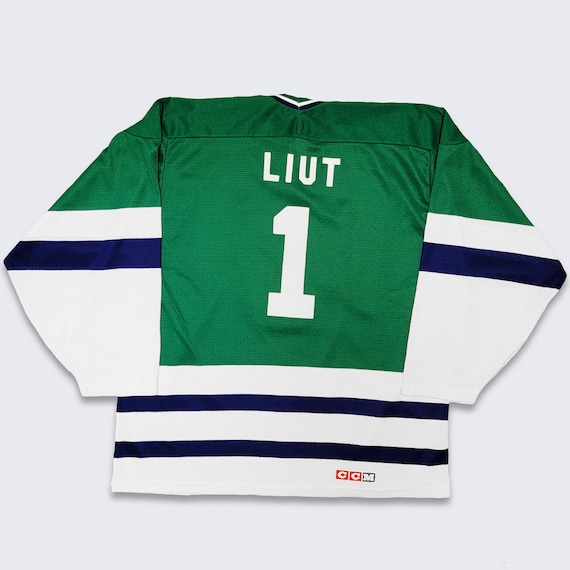 Hartford Whalers Vintage 80s Mike Liut 