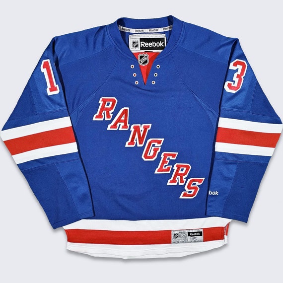 Reebok NHL NEW YORK RANGERS hockey game shirt