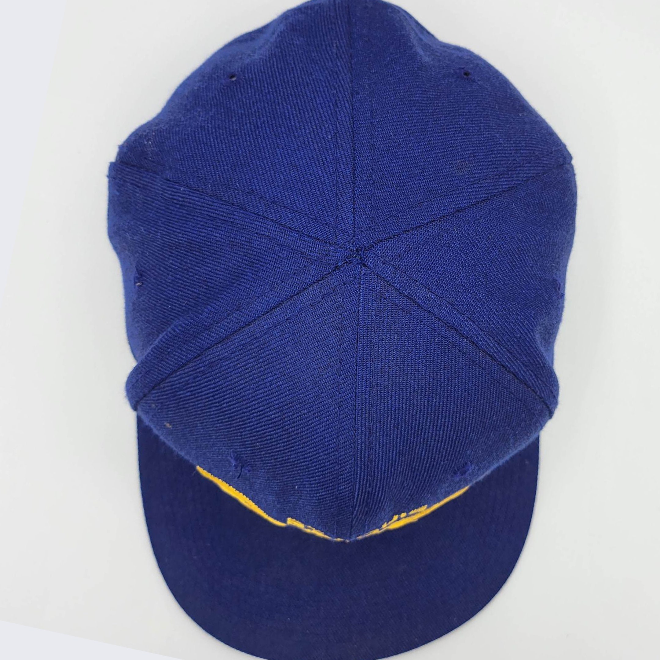  St. Louis Blues Solid Blue Vintage Deadstock Snapback Hat/Cap  : Sports Fan Baseball Caps : Sports & Outdoors