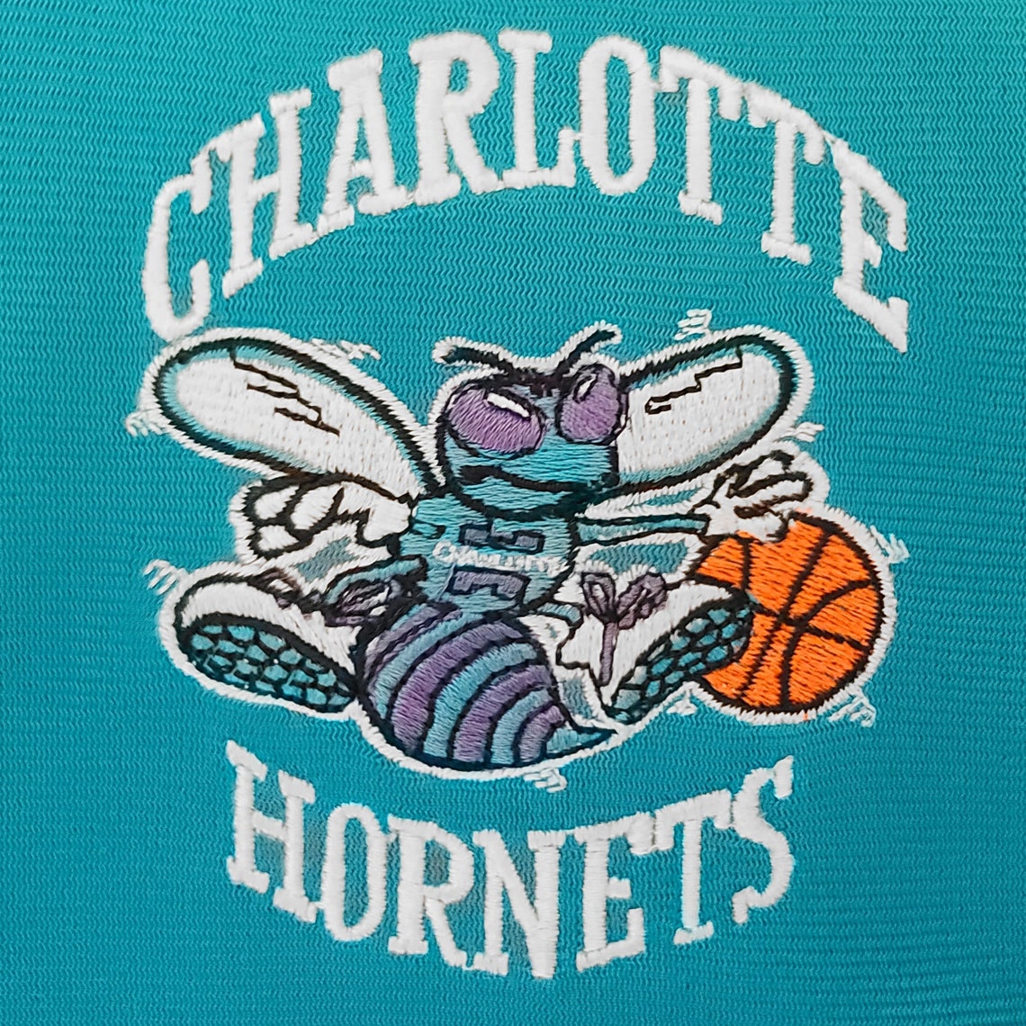 Charlotte Vintage 90s Starter NBA Button up Polo Etsy