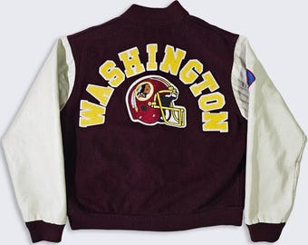 Washington Commanders Vintage 80s Chalk Line Varsity Jacket