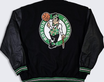 リーボック　ジャケット　セルティックス　NBA ヴィンテージ ボストン セルティックス NBA バーシティ セーター L