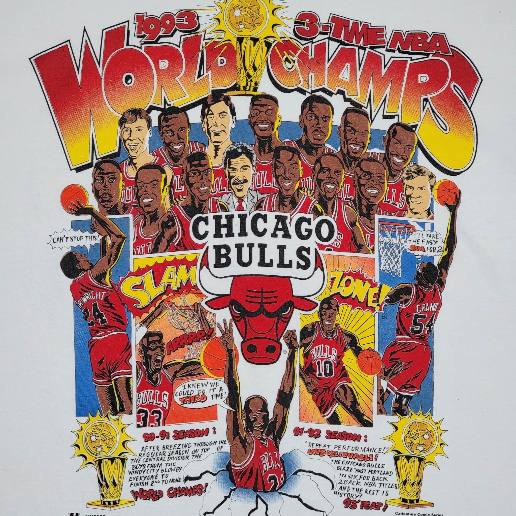 Vintage Chicago Bulls Salem Sportwear T-Shirt