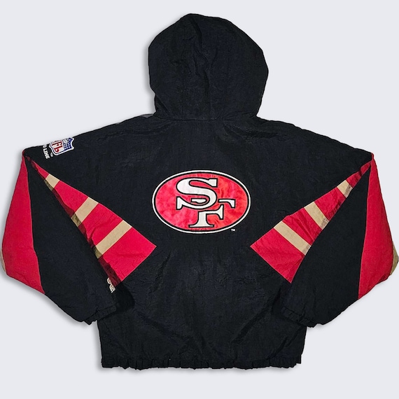 Starter Red and Beige San Francisco 49ersHooded Jacket - Jackets