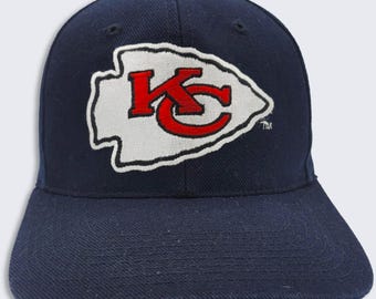 Kansas City Chiefs Vintage 90s Sports Specialties Snapback Hat - Wool Blend - Black Cap - NFL Pro Line - One Size Fits All - Free SHIPPING