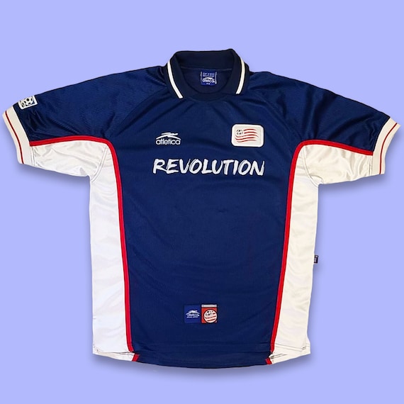 Vintage New England Revolution Soccer Jersey