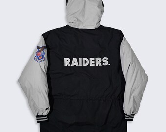 Los Angeles Raiders Vintage 90s Triple FAT Goose Down Jacket