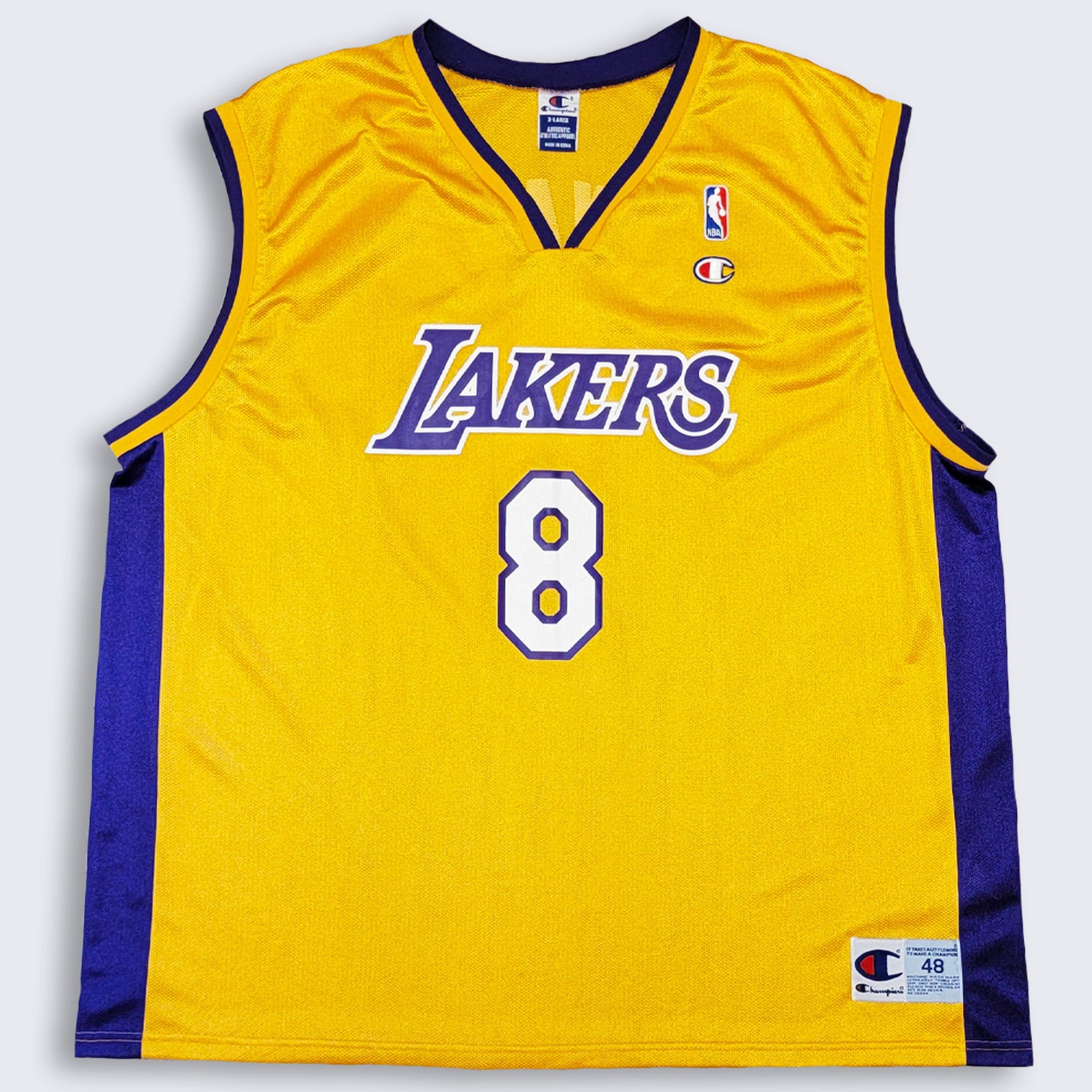 Y2K Nike Los Angeles Lakers 'Kobe Bryant' Stitched Jersey Sz. Youth L