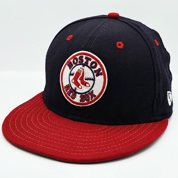 Boston Red Sox Vintage New Era Fitted Hat - 100% … - image 1