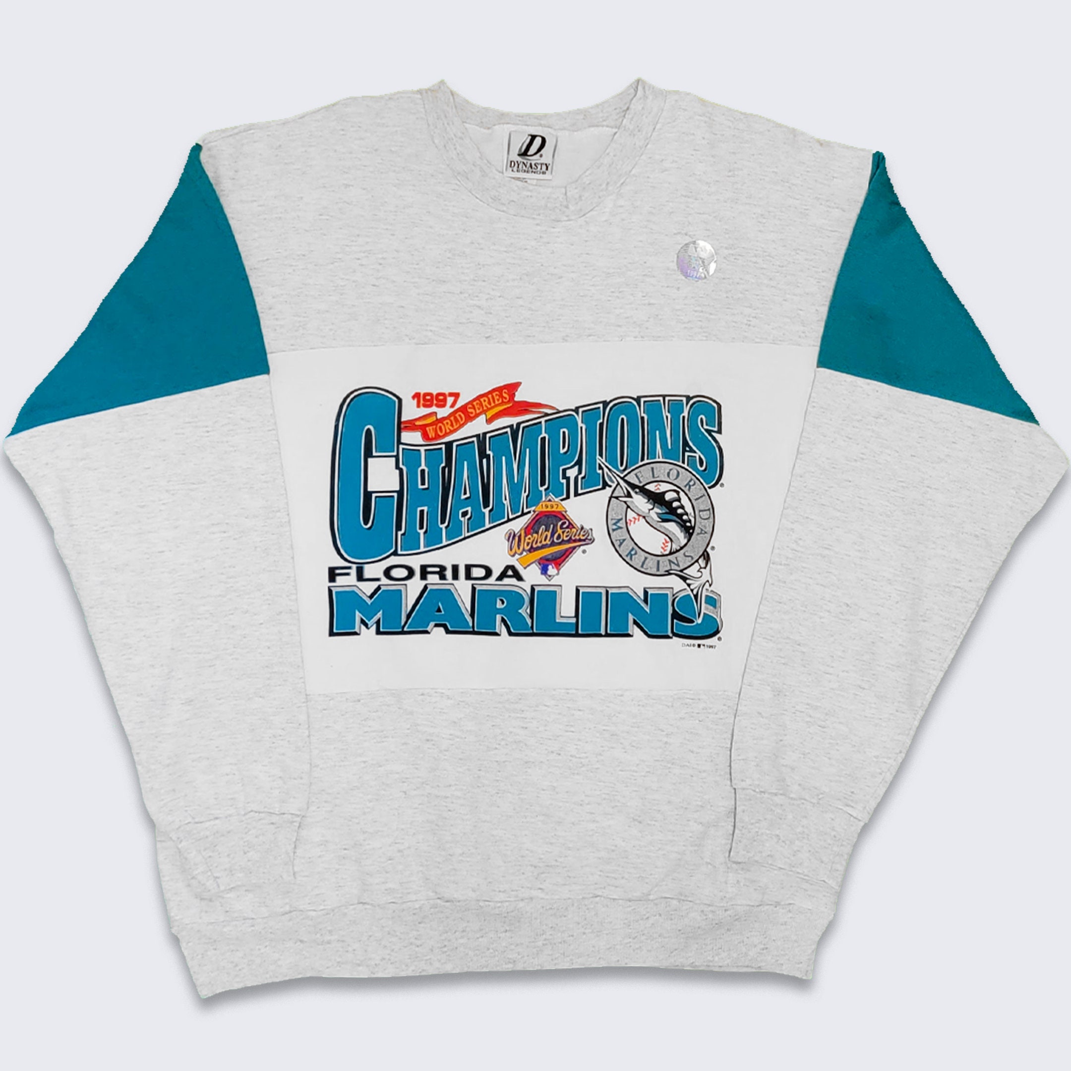 Vintage MAJESTIC Florida Marlins 1997 World Series Jersey