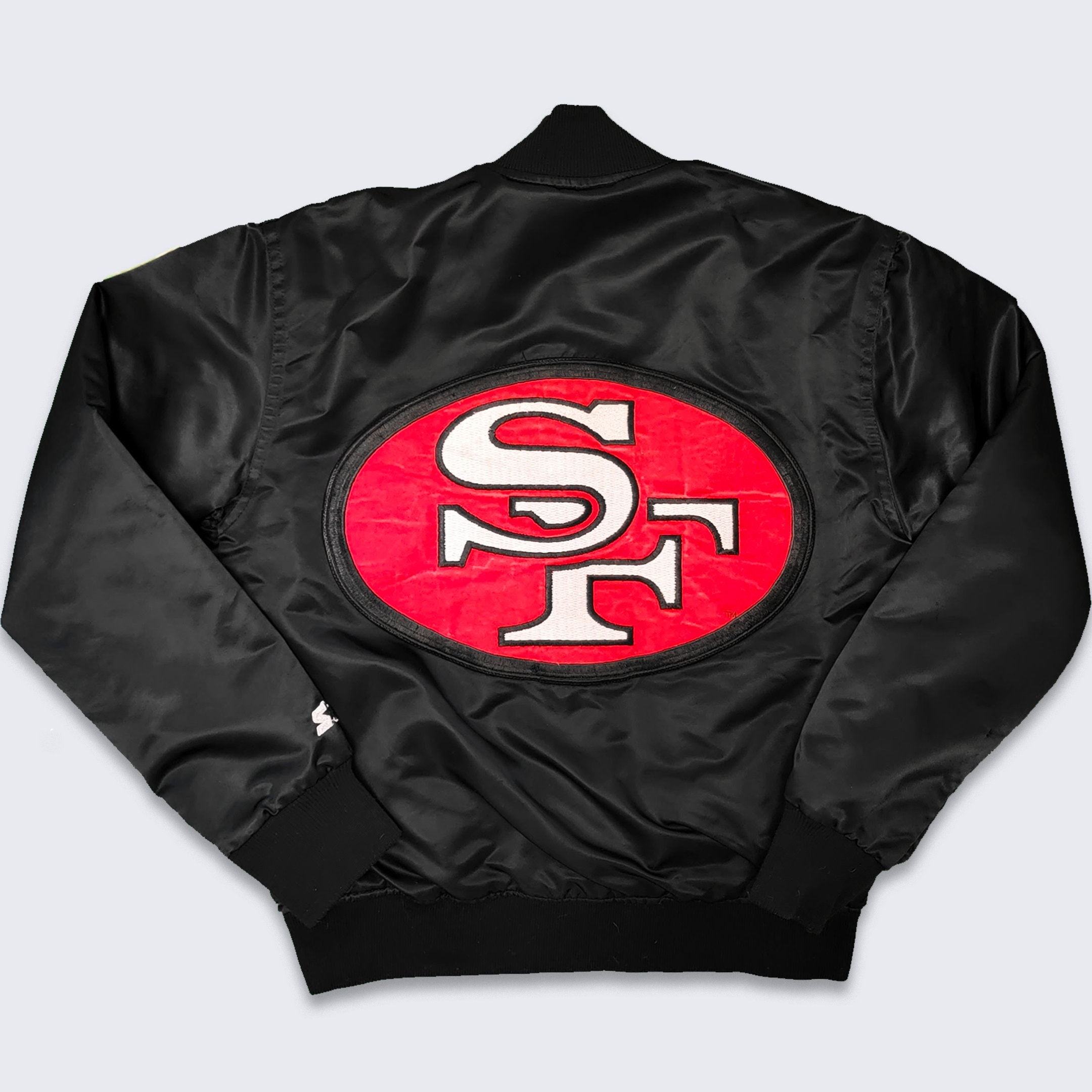 Striped Starter Golden San Francisco 49ers Jacket - Jacket Makers