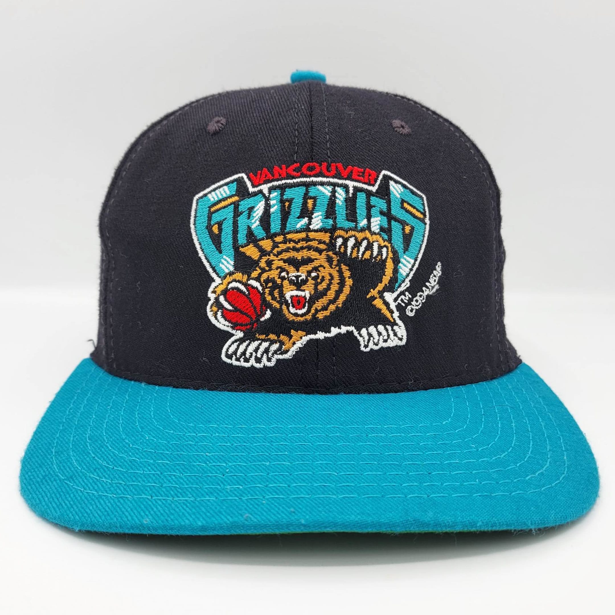 Vancouver Grizzlies Teal Claw hat by Mitchell & Ness-NWT