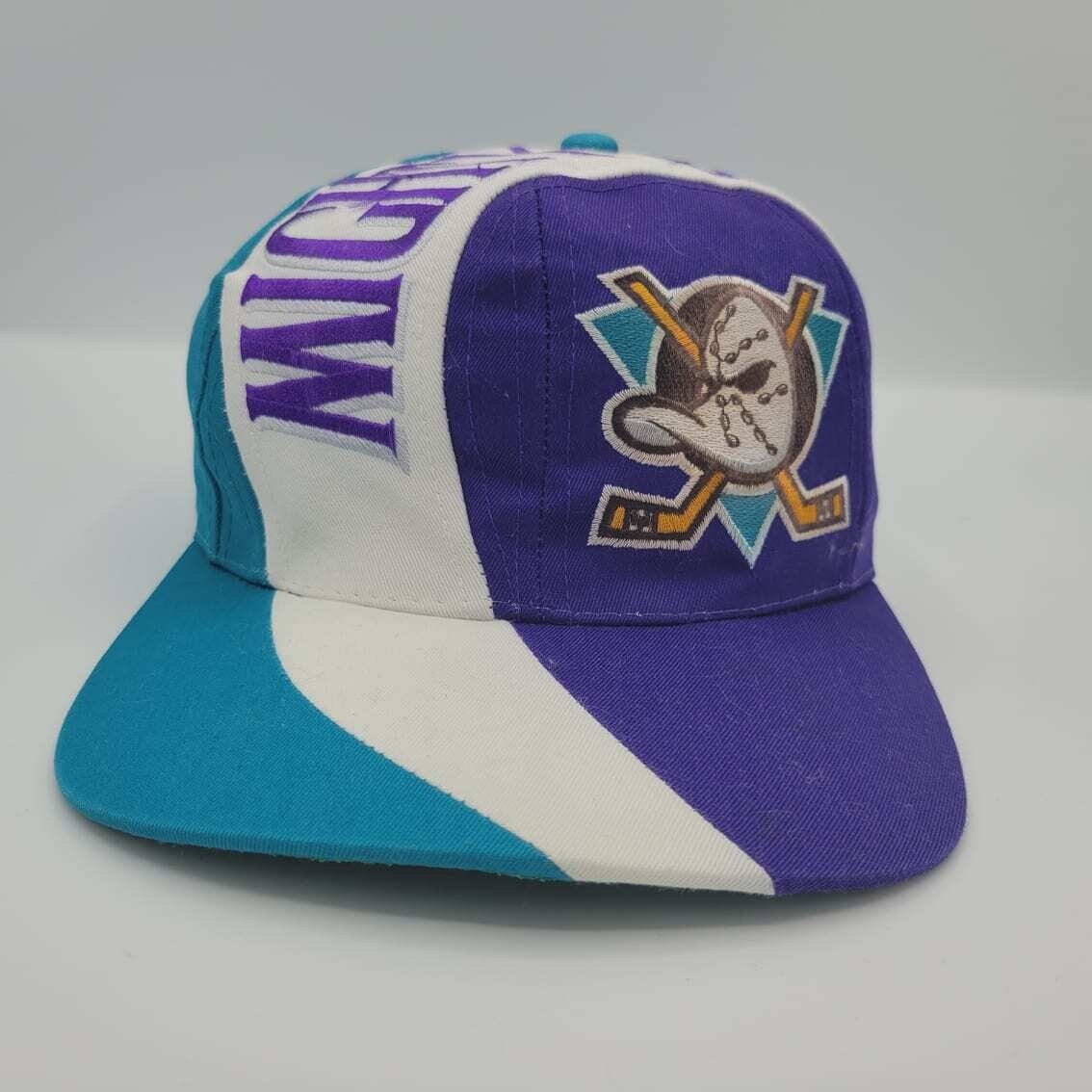 The Mighty Ducks 1992 Headgear Classics Snapback Unisex Adult Hat.