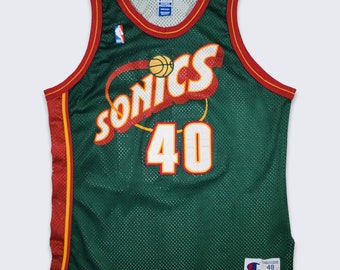 Rare Russell Westbrook Seattle Supersonics Sonics Jersey Adult