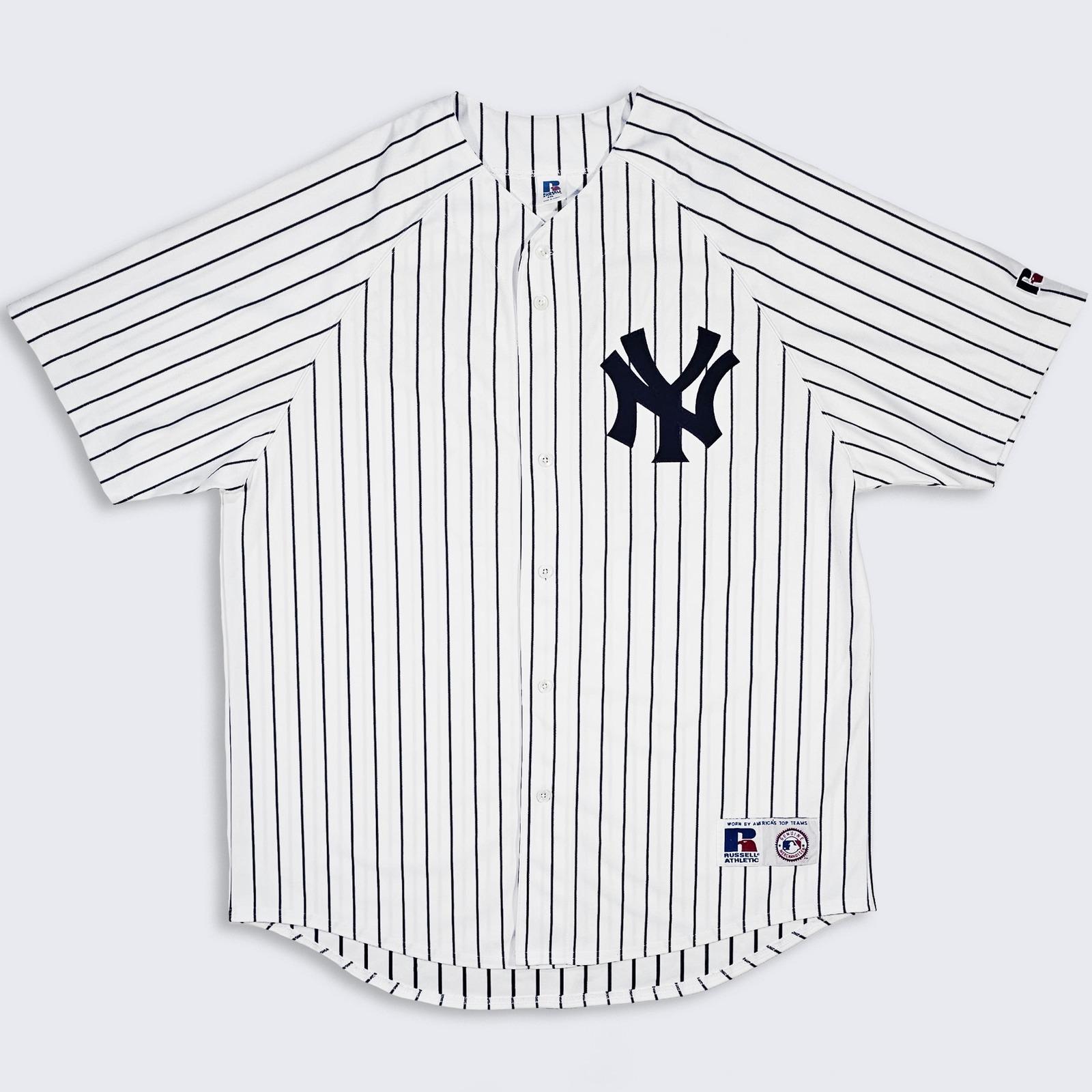 Vintage Yankees Jersey Russell - Etsy