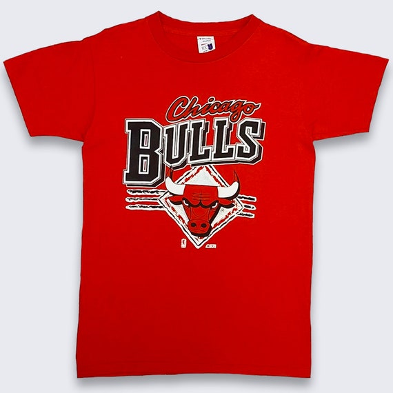 Vintage 90s Chicago Bulls Graphic Single Stitch T