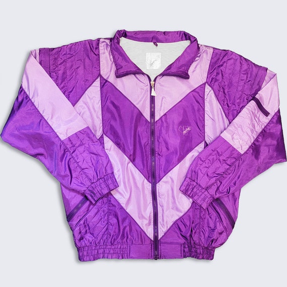 Pink and top purple windbreaker