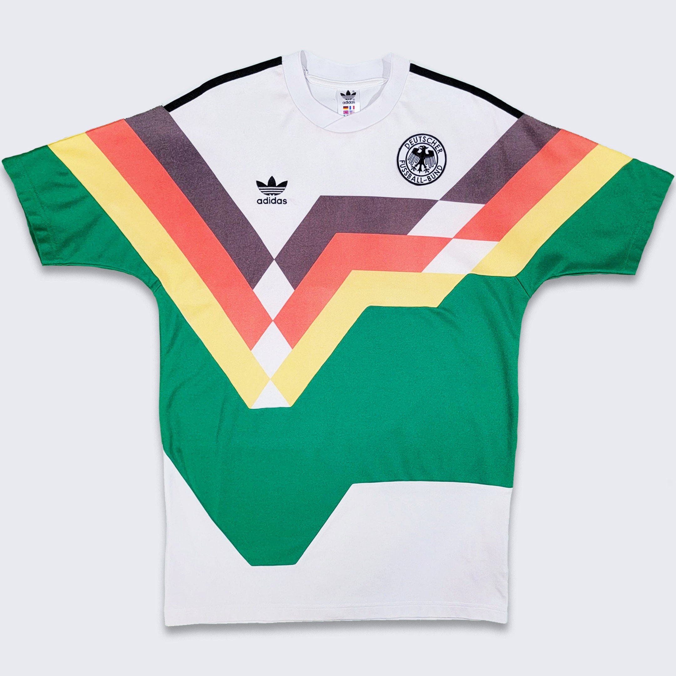 Retro Adidas Mash up Soccer Jersey Sample Tribute to - Etsy Denmark