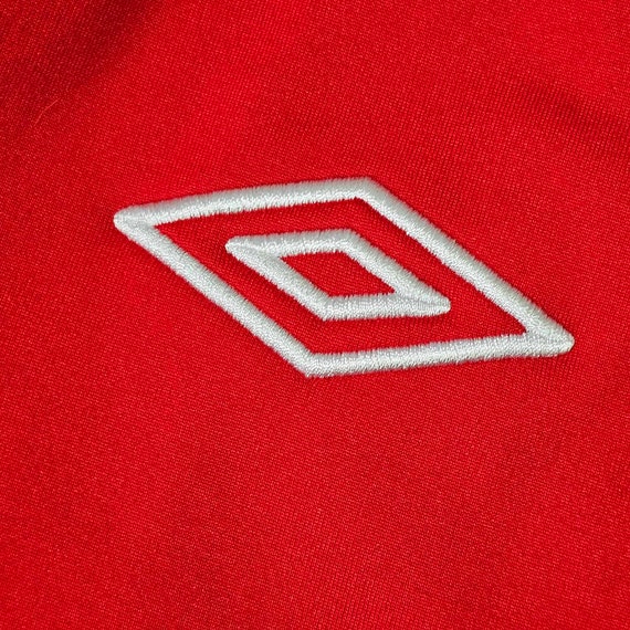 Peru Umbro Soccer Track Jacket - Red & White Ligh… - image 4