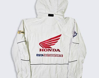 Honda Vintage 90s J Tech Racing Jacket - ESTA Motorsports - NILS