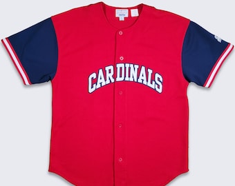 St Louis Cardinals Vintage Mark McGwire Starter Baseball Jersey - MLB Red Uniform Shirt - Genuine Merchandise - Size XL - Free SHIPPING