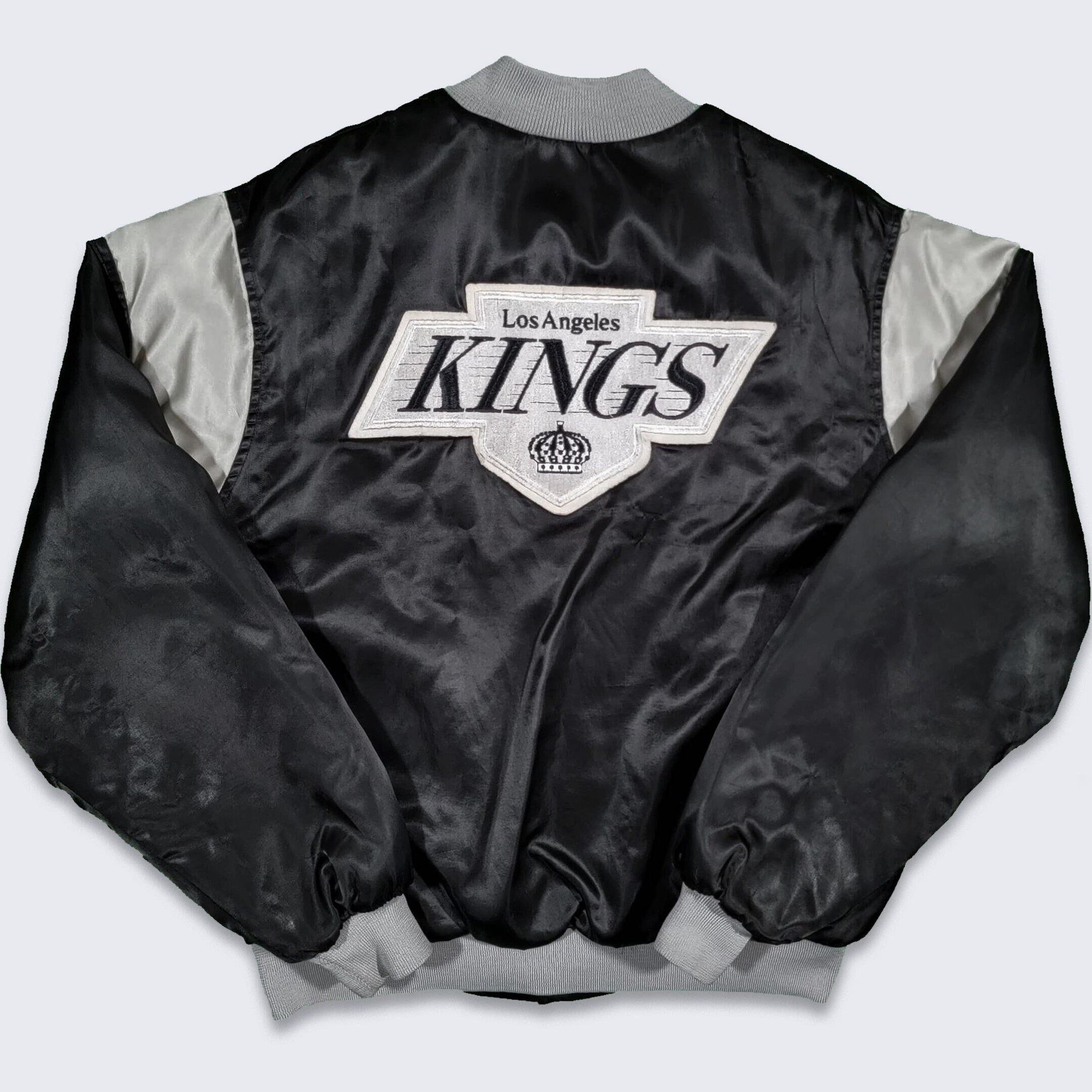 NHL Los Angeles Kings Jacket 1980s Campri Teamline Bomber 