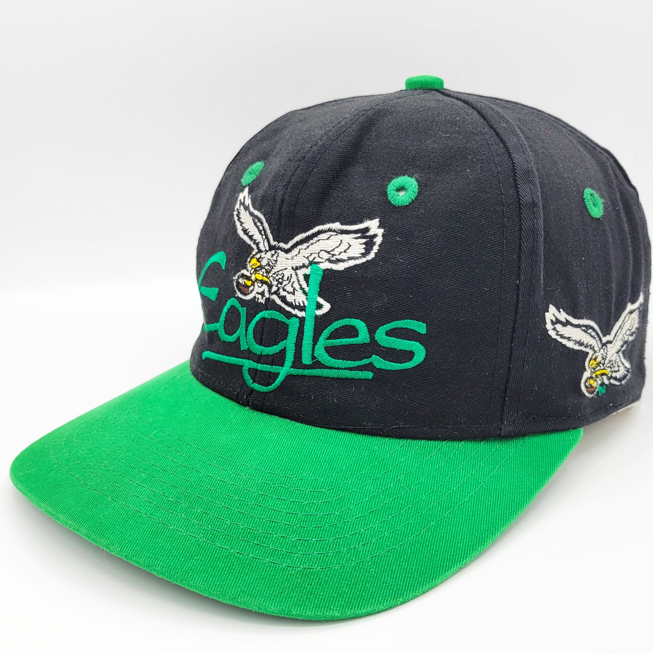 Men's New Era Black Philadelphia Eagles Super Bowl LII Champions License  9TWENTY Adjustable Hat
