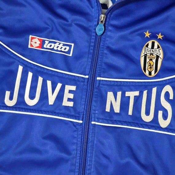 Juventus Vintage Lotto Italy Soccer Track Jacket … - image 3