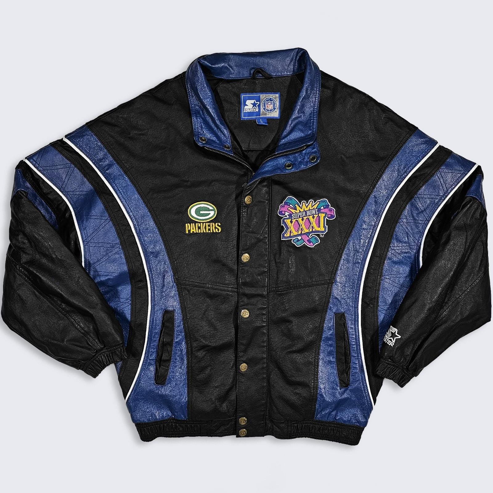 Green bay packers leather jackets - Etsy 日本