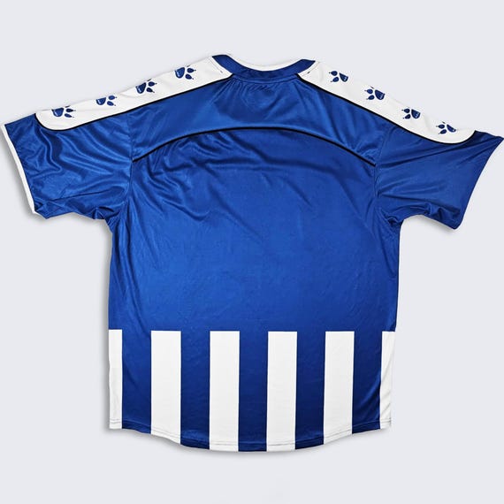 RCD Espanyol de Barcelona Kelme Soccer Jersey - Blue & White Uniform Shirt - Stitched on Badge - Men's Size : Large ( L ) - FREE SHIPPING View 2