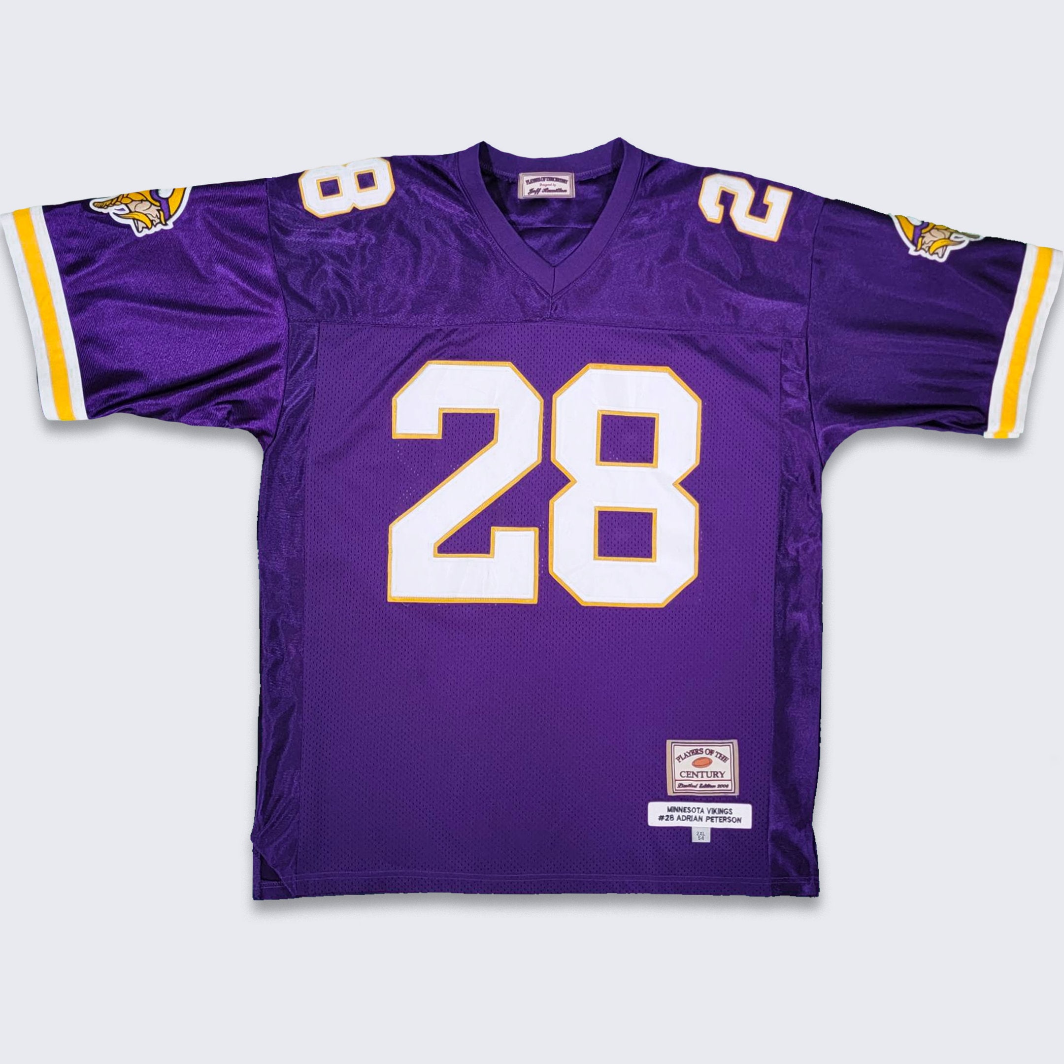 Reebok Adrian Peterson Jersey Adult Large Purple Minnesota Vikings #28 NFL