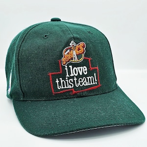 Seattle Super Sonics Vintage 90s Sports Specialties Snapback Hat - Wool Blend - NBA Basketball Green Baseball Cap  -One Size - FREE SHIPPING