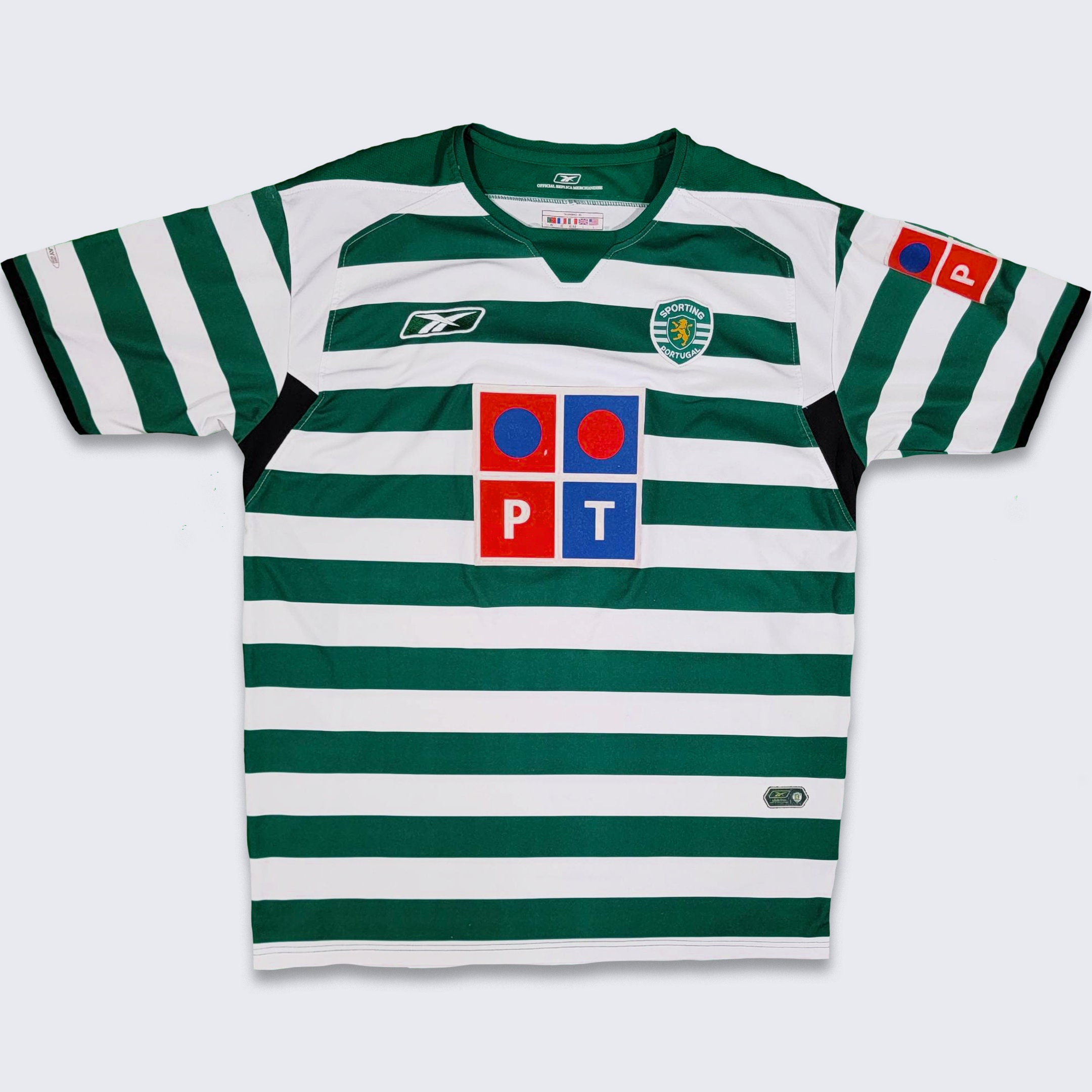 Sporting Portugal Vintage Reebok Soccer Jersey Cristiano - Etsy Denmark