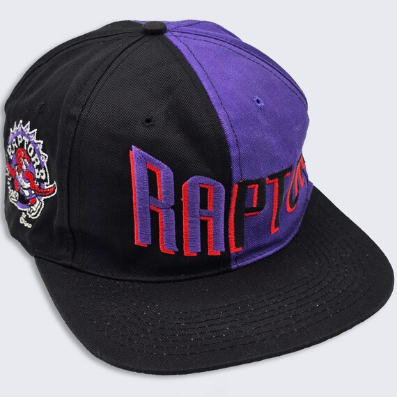 Toronto Raptors Vintage 90s First Pick Snapback Hat - NBA Official Licensed Product - Stitched On Logos - One Size Fits Most - Free SHIPPING