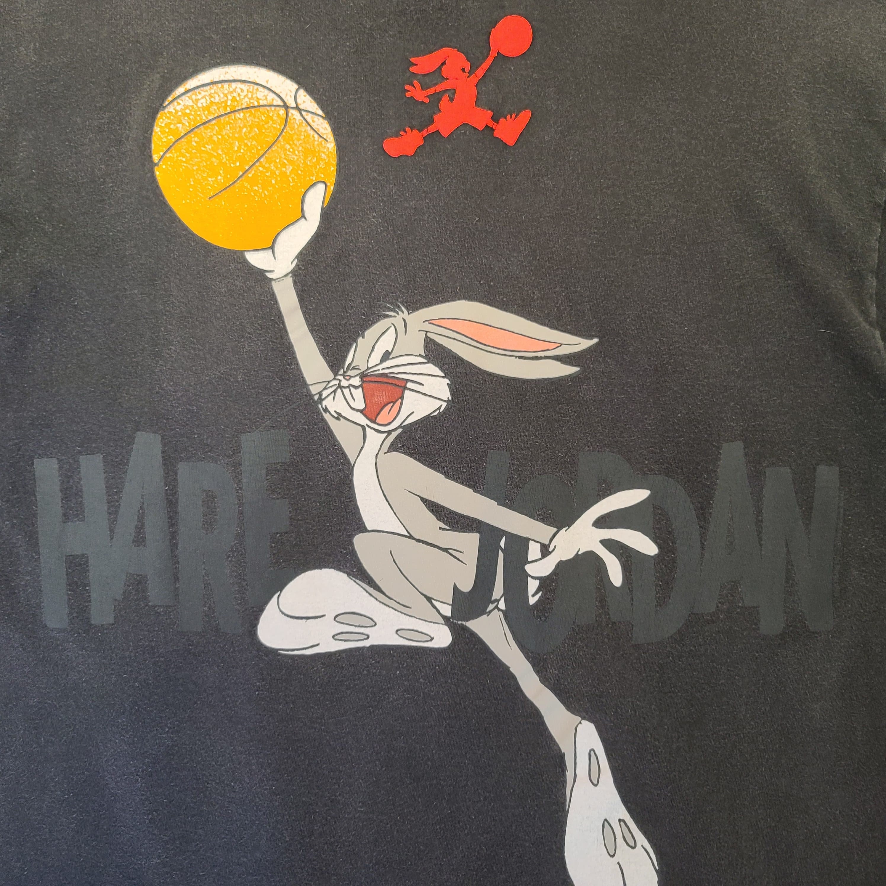 Air Jordan Vintage 90s Space Jam Nike T-shirt - Hare Jordan