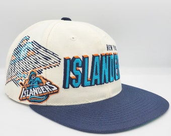 New York Islanders Vintage 90s Sports Specialties Shadow Snapback Hat - NHL Hockey Baseball Cap - NWT - Deadstock - One Size - Free Shipping