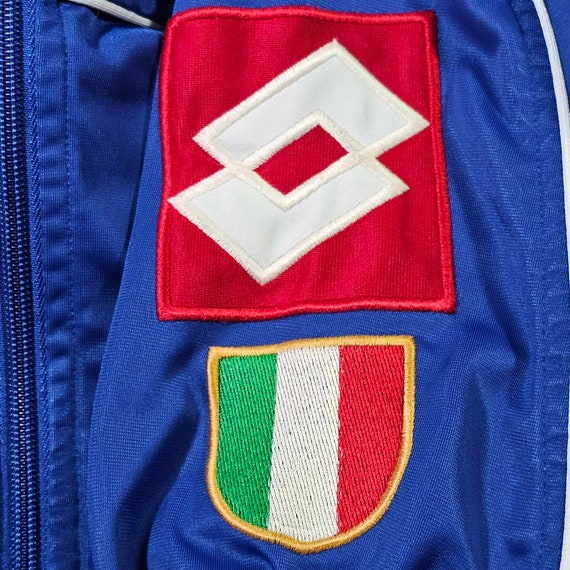 Juventus Vintage Lotto Italy Soccer Track Jacket … - image 7