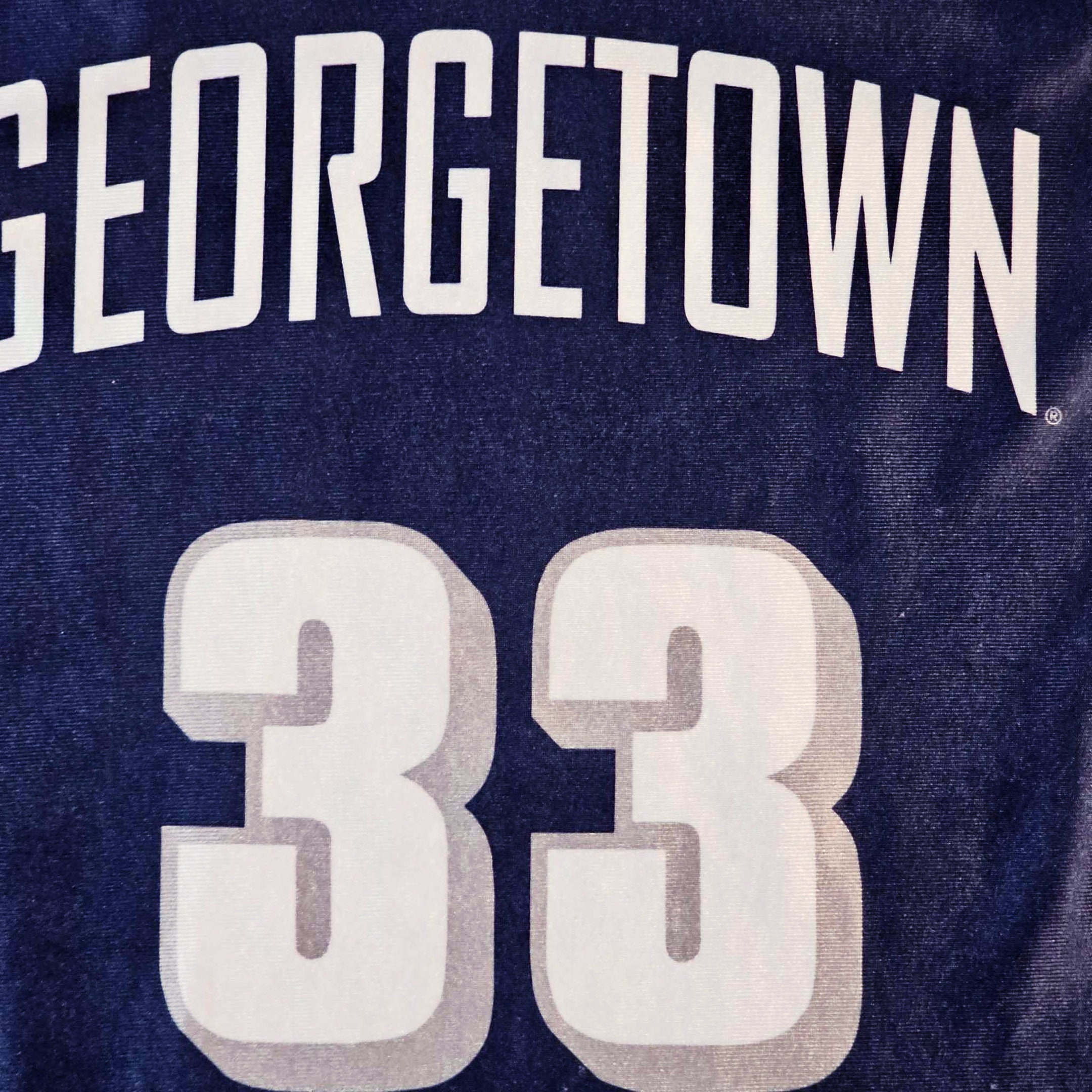 Georgetown Hoyas Vintage Patrick Ewing Nike Basketball Jersey 