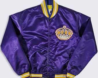 Los Angeles Kings Vintage 80s Starter Satin Bomber Jacket