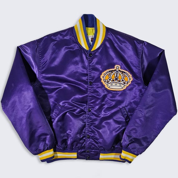 Los Angeles Kings Vintage 80s Starter Satin Bomber Jacket