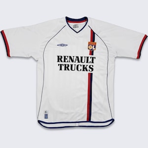 Olympique Lyonnais Vintage Umbro Soccer Jersey - Renault Trucks