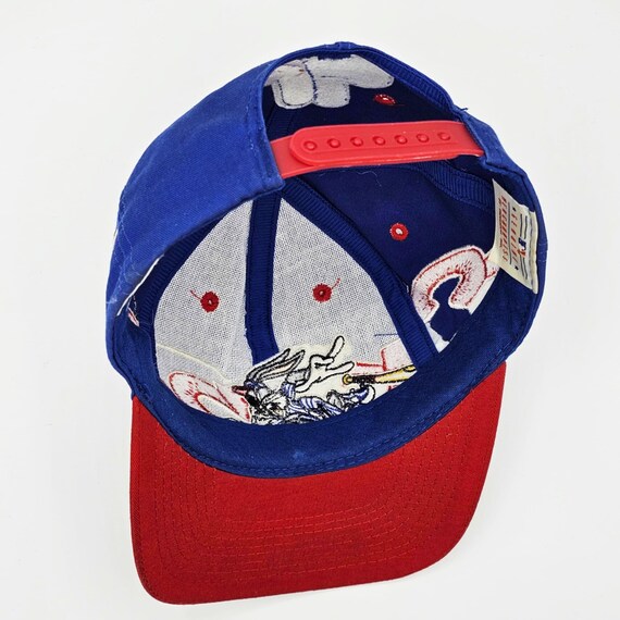 Montreal Expos Vintage 90s Bugs Bunny Snapback Hat - MLB Looney