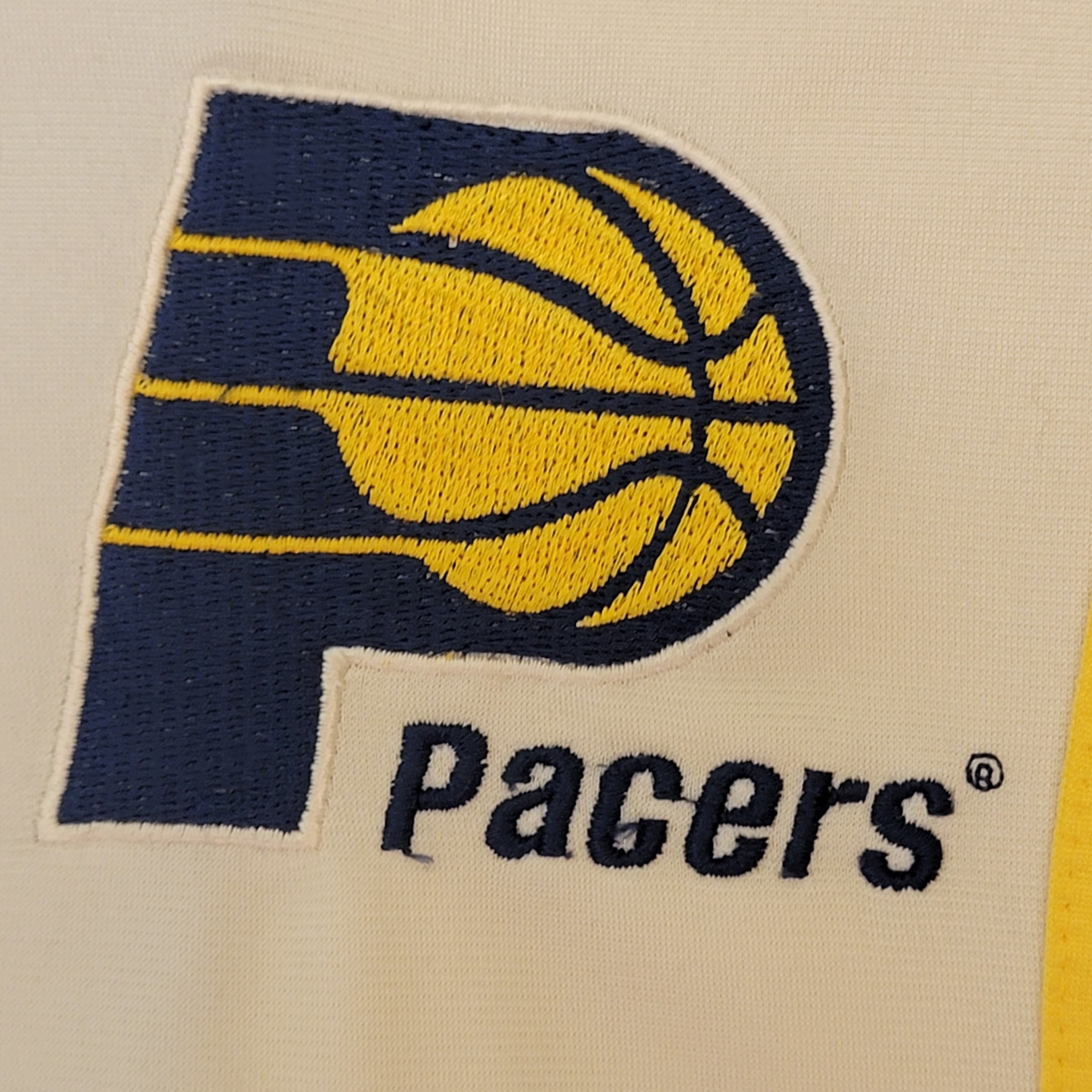 VINTAGE Champion Indiana Pacers Shooting Shirt Adult L Warm Up 90s NBA Men  EUC