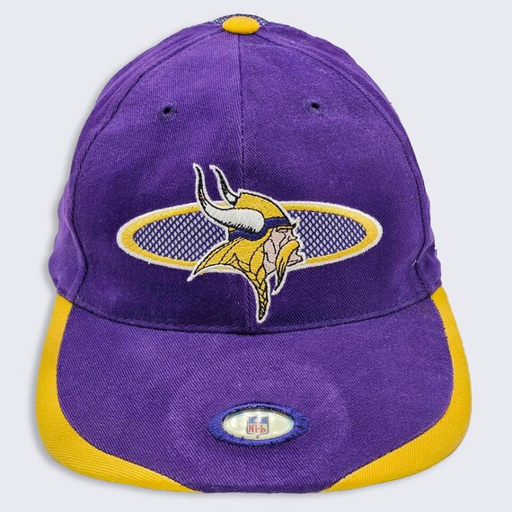 Minnesota Vikings Vintage Y2K Sports Specialties Adjustable Hat - NFL Pro Line - Stitched On Logos - One Size Fits All - FREE SHIPPING