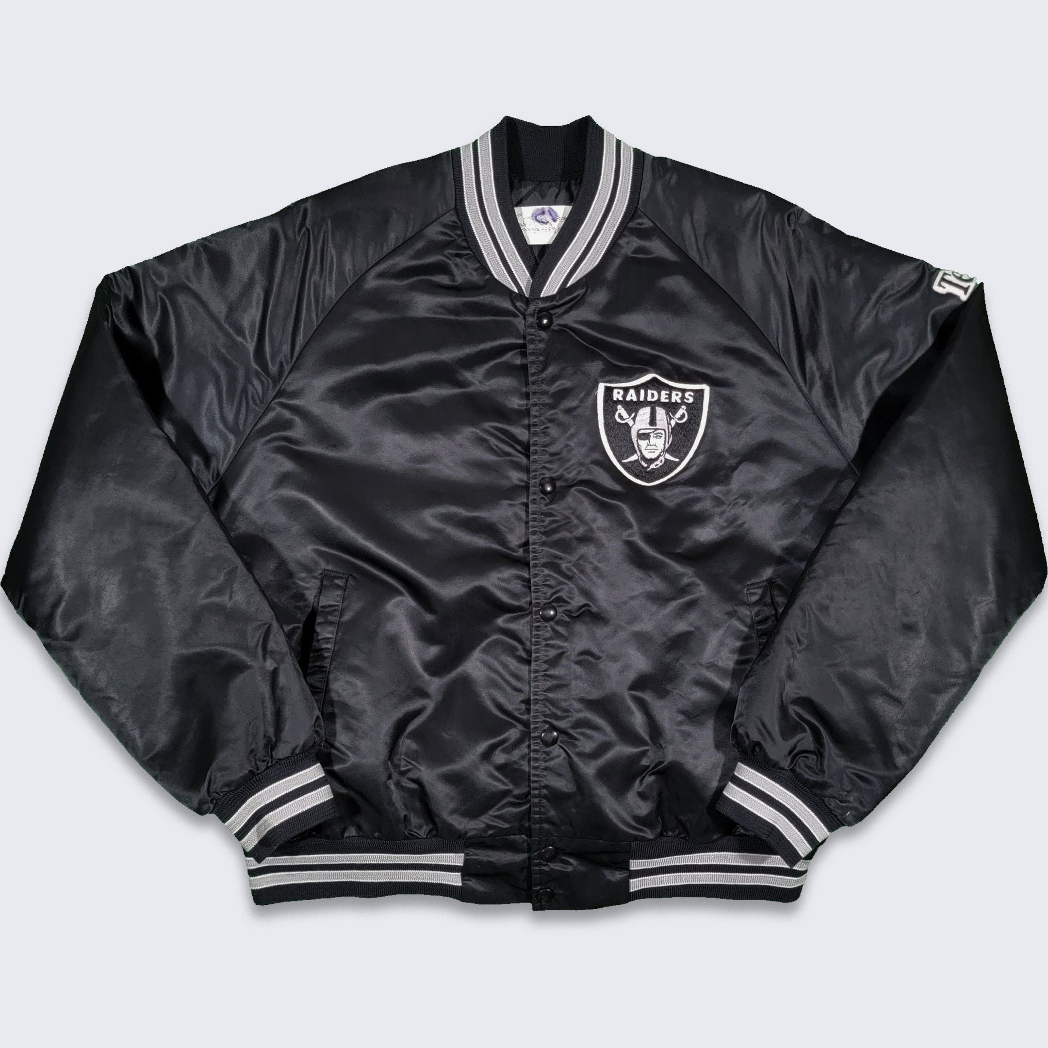 Las Vegas Raiders Bomber Lightweight Black Jacket