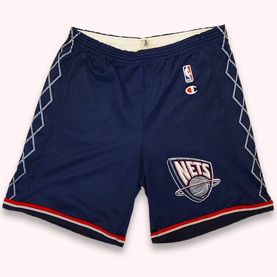 New Jersey Nets Vintage Champion Basketball Shorts